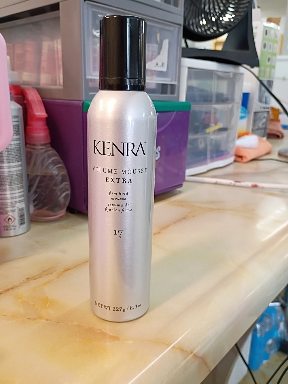 Kenra Volume Mousse Extra 17 - Silver Firm Hold Mousse